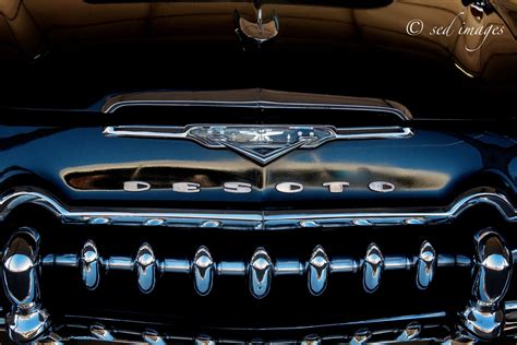 Desoto, classic car front grill! Copyright SED Images | Classic cars