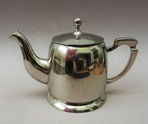 Art Deco Style Silver Plated Teapot Silver Plated Coffee Pots And