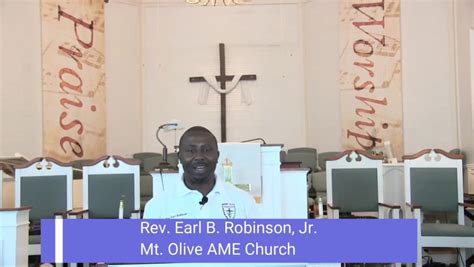 4th Sunday Message Mt Olive Ame Church Slidell Was Live — With