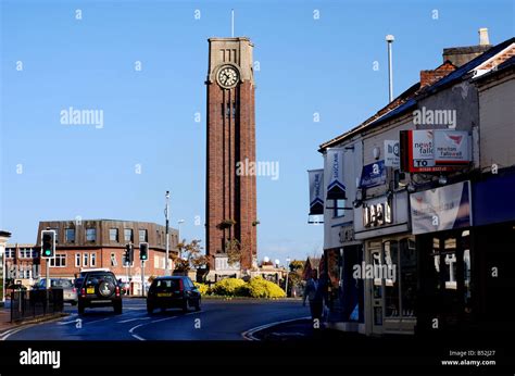 The Clock Tower Coalville Leicestershire England UK Stock Photo Alamy