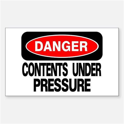 Warning Contents Under Pressure Ts And Merchandise Warning Contents