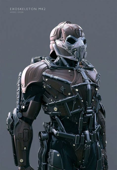 sci fi armor cyberpunk armor power armor combat armor battle armor suit of armor body