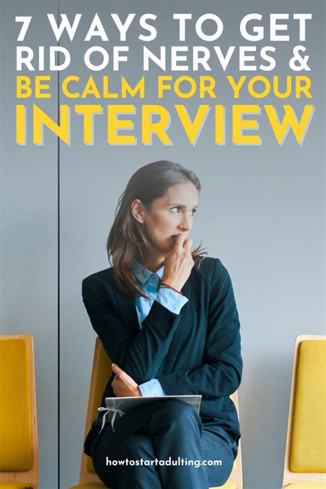 Easy Ways To Get Rid Of Nerves And Be Calm For A Job Interview How
