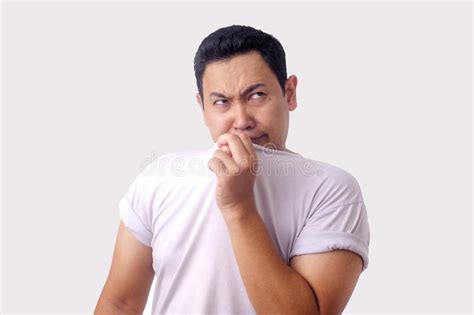 Man Having Bad Body Odor Obraz Stock Obraz Złożonej Z Higiena 154930241