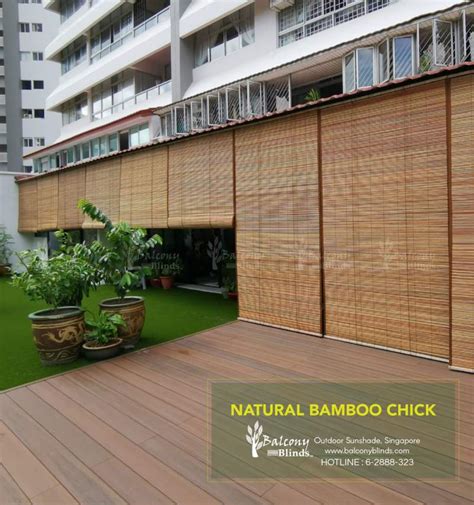 Outdoor Bamboo Chick Blinds Gallery Balconyblinds