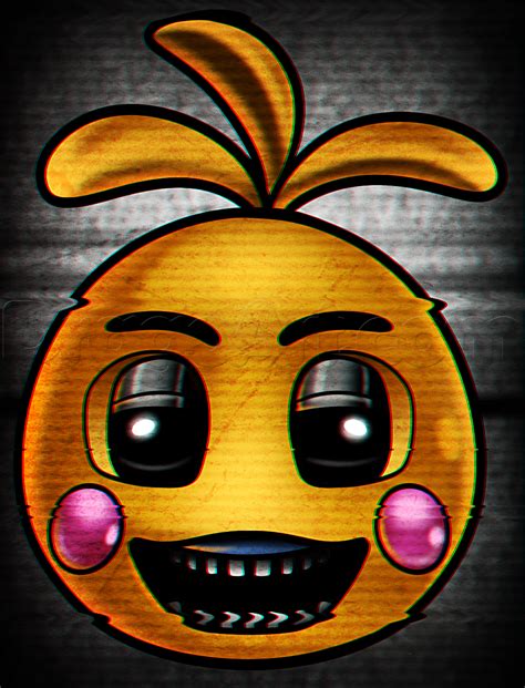 How To Draw Toy Chica Easy Step By Step Video Game Characters