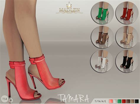 Madlen Tamara Boots Found In Tsr Category Sims 4 Shoes Female Sims