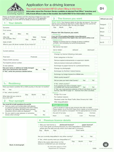 D1 Form Fill Out And Sign Online Dochub