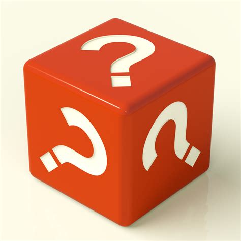 Question Mark Cube