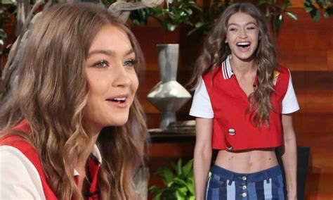 On Friday 021017 Gigi Hadid Stopped By The Ellen Degeneres Show For