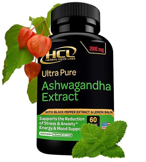 Organic Ashwagandha Herbal Code Labs Nutrition