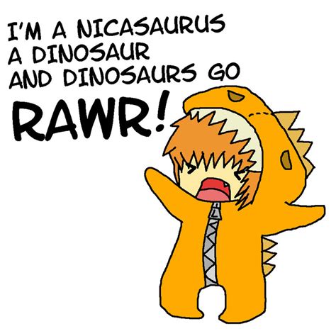 Dinosaurs Go Rawr By Nicasaurus On Deviantart