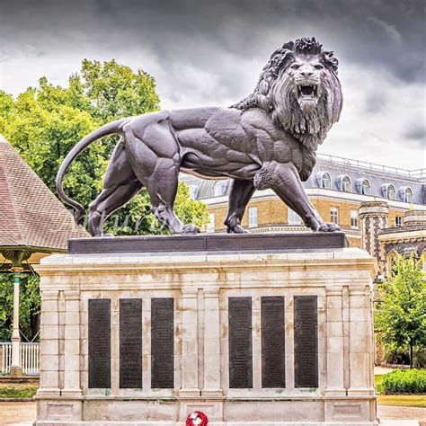 Large Lion Statues For Sale Walking Bronze Lion