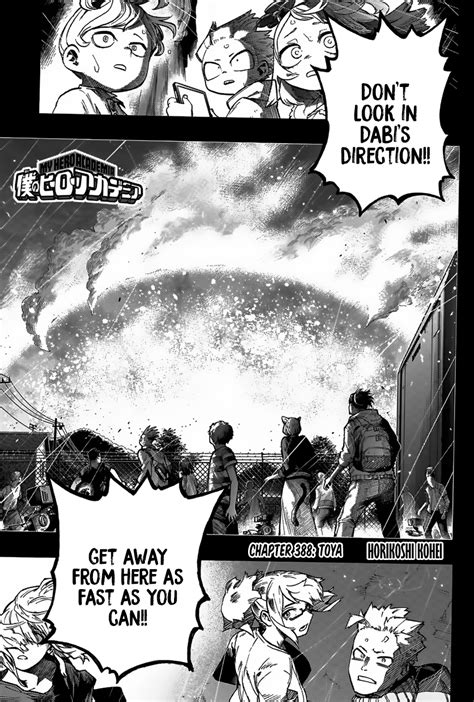 My Hero Academia Chapter 388 Tcb Scans