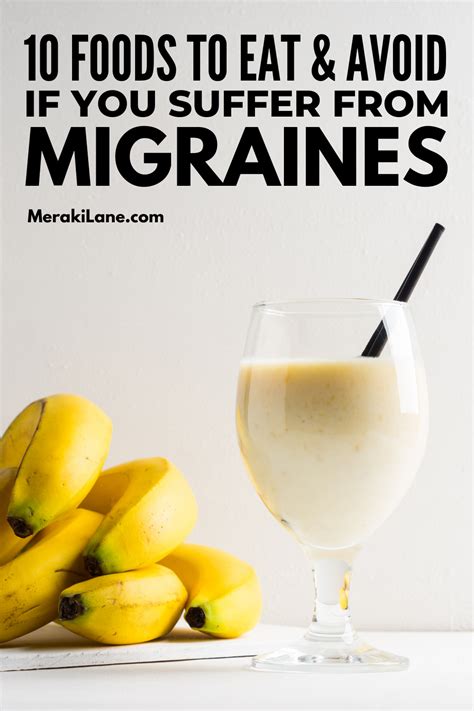 Migraine Diet 101 10 Best And Worst Foods For Migraine Sufferers Foods For Migraines