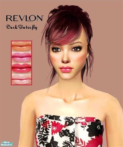 The Sims Resource Revlon Super Lustrous Lip Glosses