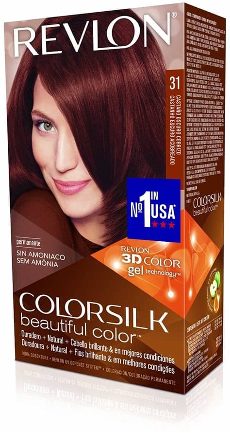 This darker hue was practically made for wearing throughout the autumn and winter. Revlon ColorSilk Hair Color, 31 Dark Auburn 1 ea (Pack ...