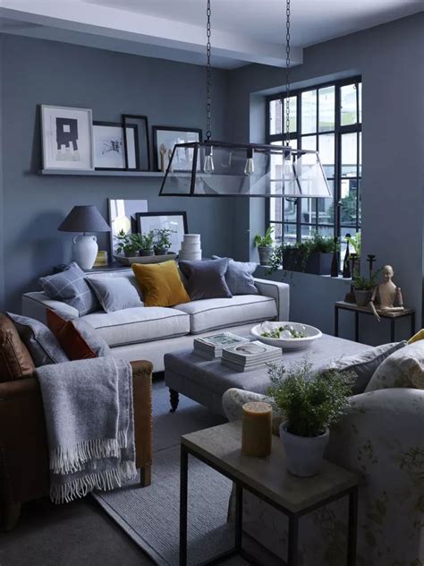 11 Blue And Grey Living Room Ideas To Bring This Dreamy Combo Into Your