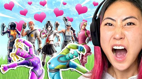 Playing Fortnite With My Fans Youtube