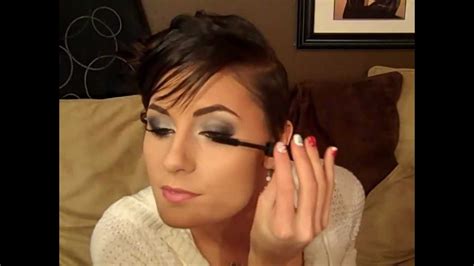 Metallic Smokey Eyes With Red Lips Makeup Tutorial By Florina The Makeup Artist Youtube