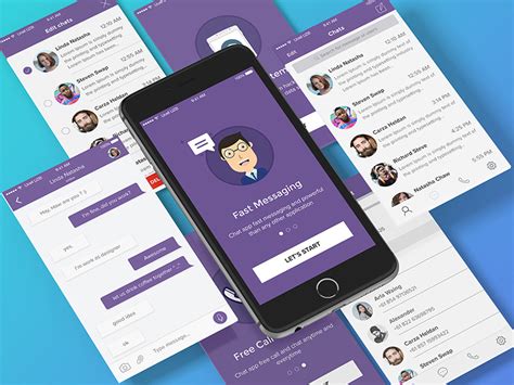 Mobile App Ui Design Psd Free Download