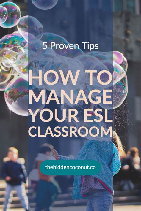 Teaching Efl Esl Classroom Management Artofit