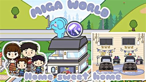 MIGA WORLD NEW UPDATE Decoration Home Sweet Home Migaworld YouTube