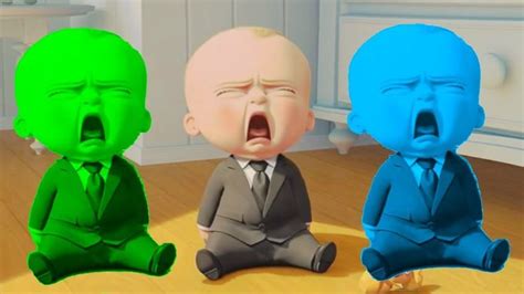 Learn Colors With Funny Videos For Kids The Boss Baby Best Memorable