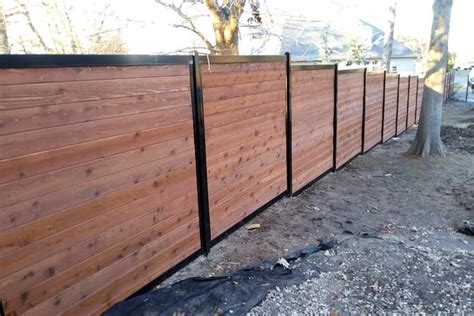 How To Build A Horizontal Slat Fence The Easy Way In 2020