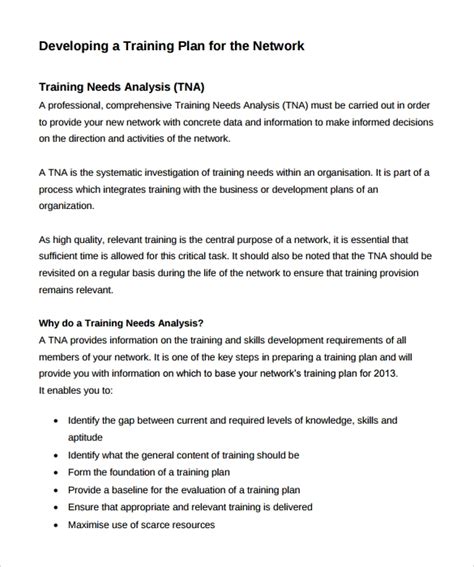 Motorola and ibm for example, conduct surveys every year keeping in view the short term and long term goals of the organisation. 12+ Sample Training Needs Analysis Templates - PDF, Word ...