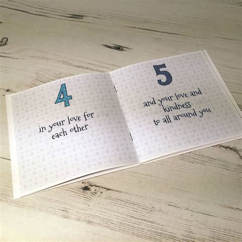 Personalised Silver Anniversary Book Card By Claire Sowden Design