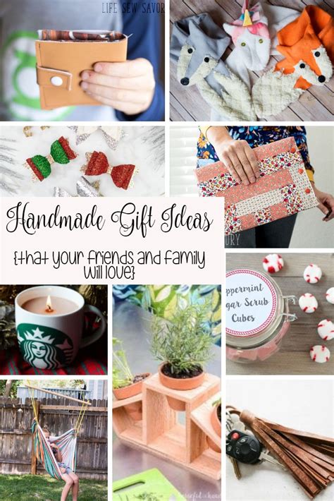 All of the gift ideas below are under $30, but most are under $15. Handmade Gift Ideas - That your friends and family really ...