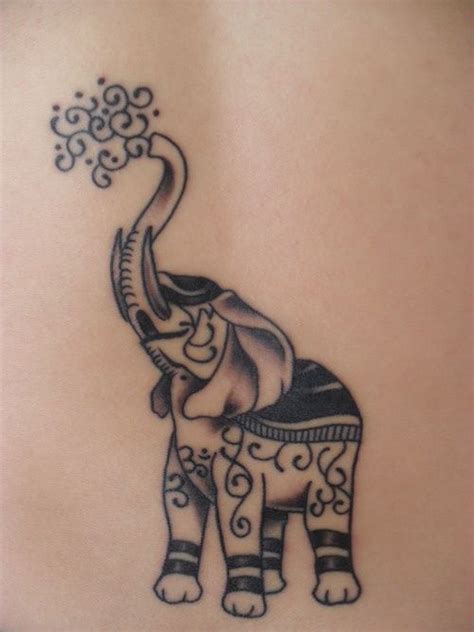 Tattoo Elefante Es Considerado Habitualmente Un Simbolo De Buena