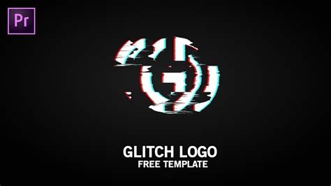 Glitch Logo Reveal In Premiere Pro Premiere Pro Tutorial Youtube