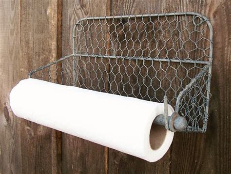 Country Primitive Blackstone Metal Star Paper Towel Holder Park Designs