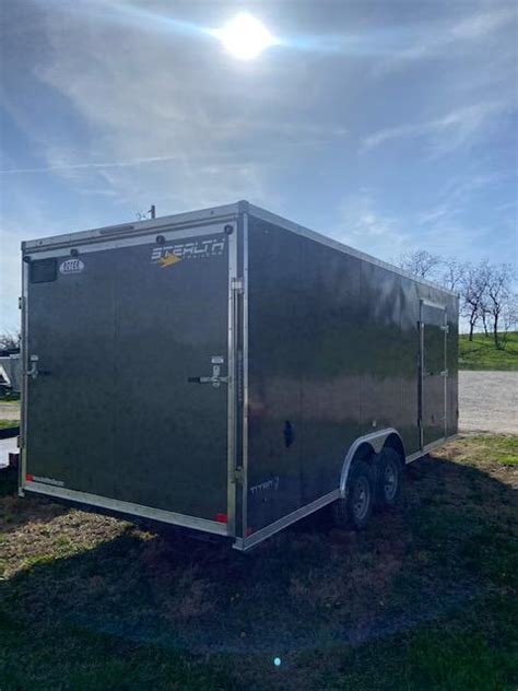 2023 Stealth Trailers Titan 85x206 Cargo Enclosed Trailer Utility Flatbed Dump And Cargo