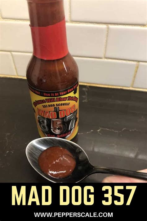 Mad Dog 357 Hot Sauce Review In 2020 Sauce Hot Sauce Hot Sauce Recipes