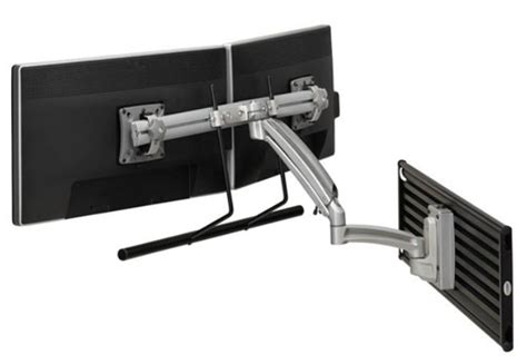 Chief K1s22hs Kontour K1s Dynamic Slatwall Mount Dual Monitor Array