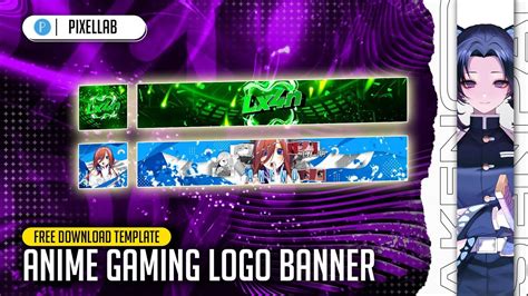 Free Download Anime Gaming Logo And Banner For Android Pixellab Youtube