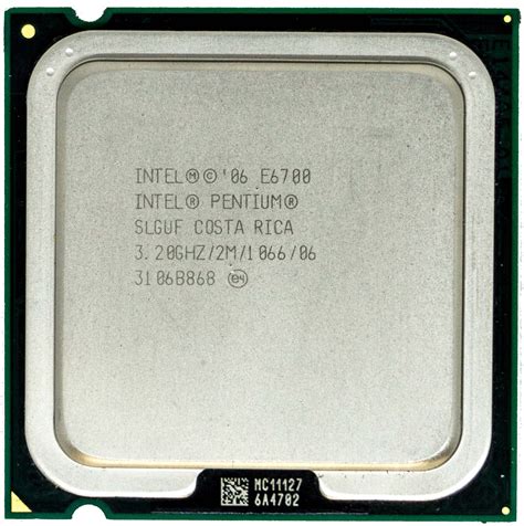 Intel Pentium E6700 Slguf 320ghz Dual 2 Core Lga775 65w Cpu Processor