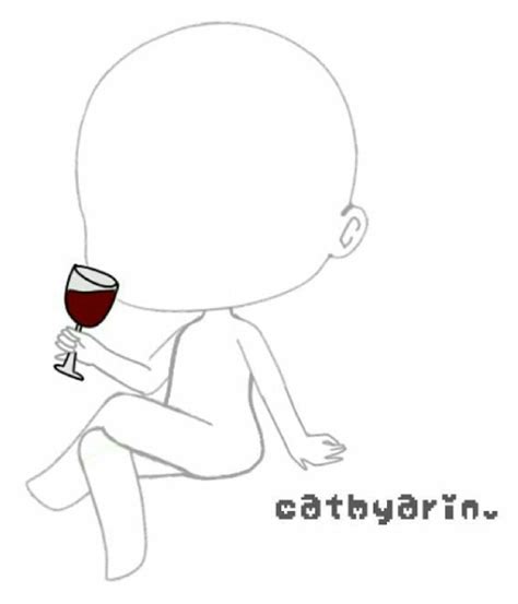 🍃gacha base cr to cathyarin instagram 🍃 desenho de poses aulas de desenho para crianças