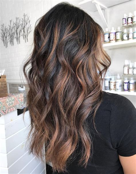 By preparing the hair, using high quality products, and doing regular maintenance, you can ensure that red highlights will look great in your black hair. 50 Dark Brown Hair with Highlights Ideas for 2020 - Hair ...