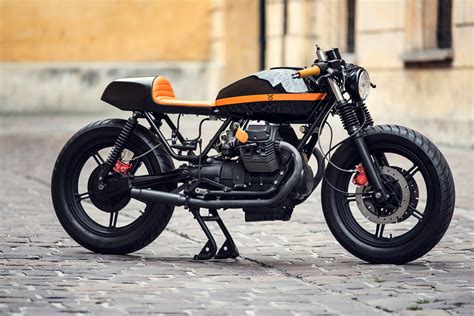 Moto Guzzi V65 Cafe Racer By Ventus Garage Bikebound