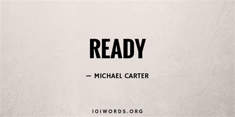 Ready 101 Words