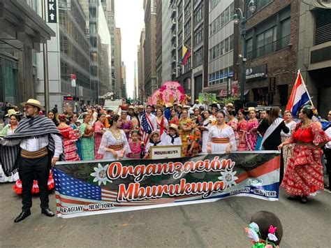 Video Paraguayos Se Lucieron En El Tradicional Desfile De La