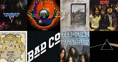 What Year Were These 70s Rock Band Albums Released