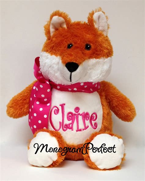 Personalized 16 Plush Fox Stuffed Animal