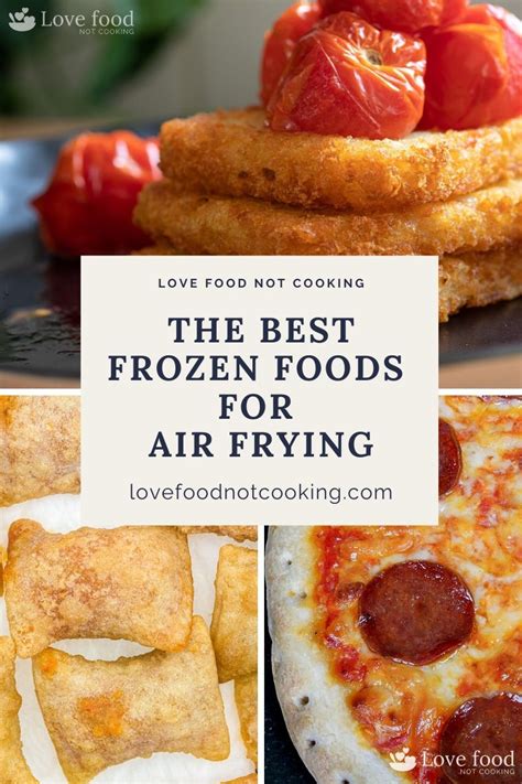 These recipes include solely frozen foods that heat up amazingly well in the air fryer along with some recipe ideas that start from using one frozen food and end up as. Best Frozen Foods to Cook in an Air Fryer | Food, Best ...