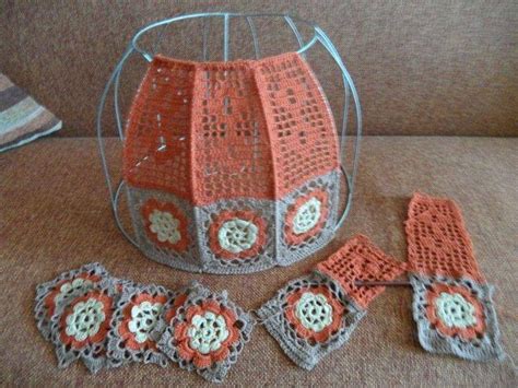 15 Crochet Lampshades To Light Into Your Home Accessori Per Uncinetto