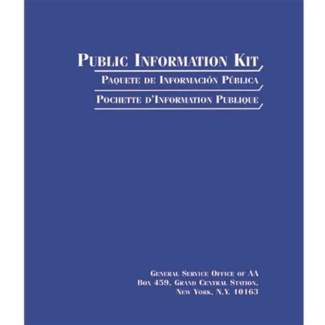 Public Information Kit Tri County Intergroup
